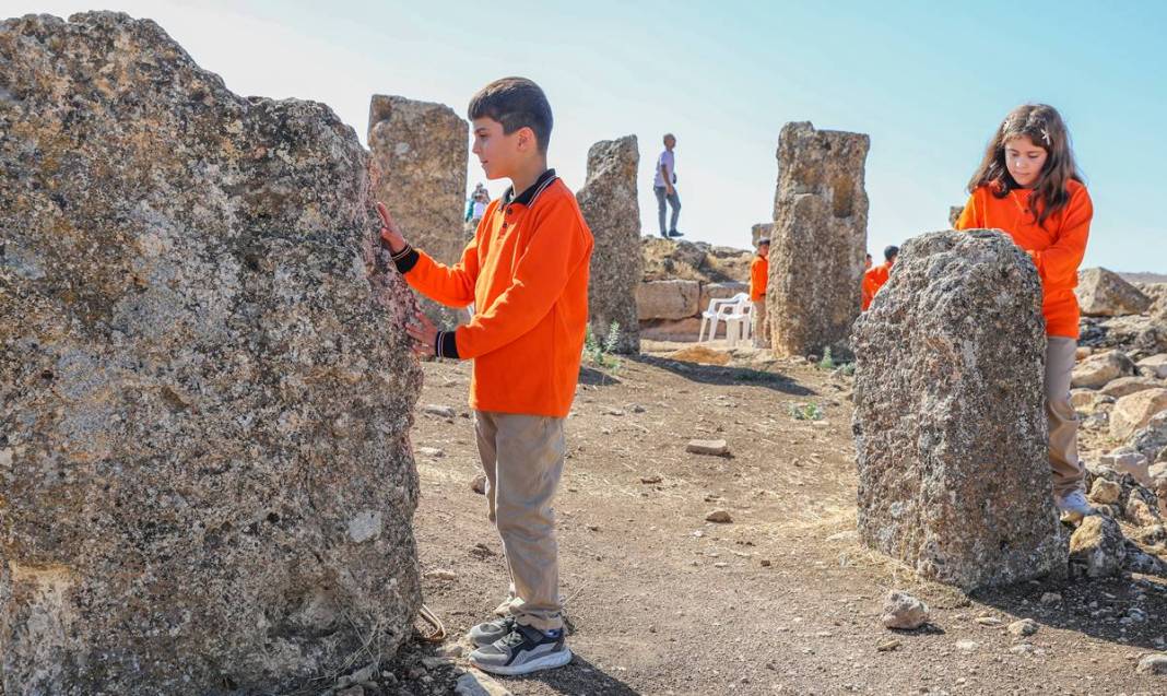 Diyarbakır Zerzevan’da öğrencilerle tarihe yolculuk 6